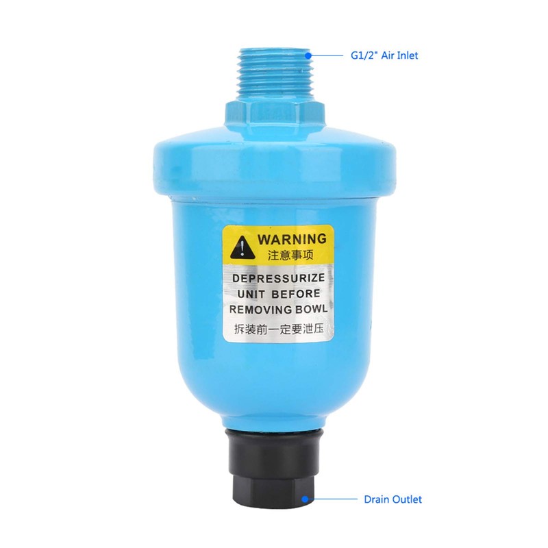 Auto Drain Valve, G1/2 1.0Mpa Automatic Drain Valve Die cast