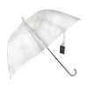Unibos 4 x Set Rain Umbrellas Dome Birdcage Transparent PVC