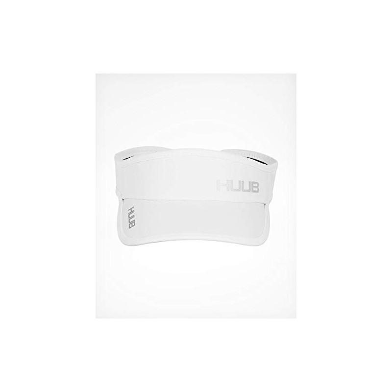 Running Visor White/Triathlon Running Visor/One Size/Fully Adjustable/Breathable Visor/Extra Extra Comfy