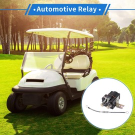 VekAuto Club Car Golf Cart Solenoid Coil Relay for DS 1995-Up for Club Car Precedent Golf Carts 2004-2008 48V 4 Terminal Relay
