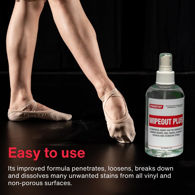Stagestep Stagestep Wipeout Plus 8 Oz Pump Spray Bottle, Tape
