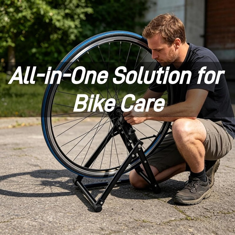 Folding Bicycle Truing Stand Fit 16" to 29" 700C Bike