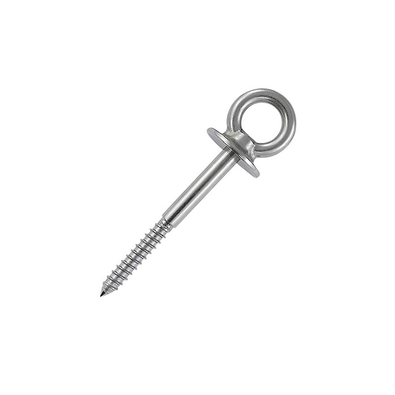 Eye Bolt 8 x 100 2 Pieces Stainless Steel A4