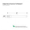 3/4" Expansion Copper Stub Out Pex-A, 3/4" x 8" Straight