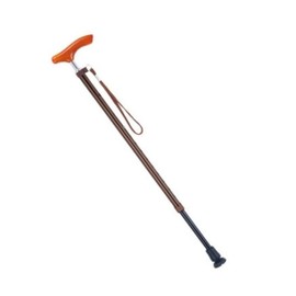 Height-adjustable senior cane straight adjustable cane for the elderly walking walking old man