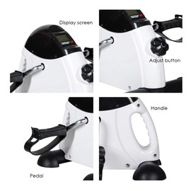 Vogvigo Pedal Exerciser Portable Medical Exercise Peddler Machine - Low Impact, Small Pedal Exerciser Bike for Under Your Office Desk - Designed for Either Hands or Feet