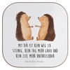 Mr. & Mrs. Panda Glass Coaster Hedgehog Love Gift Wife