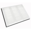 Ventilation Grille LG-5040 W Slat Grille Aluminium White Powder Coated
