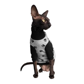 Kotomoda Sphynx Cat's winter sweater HappyPaws Naked Cat Hairless Cat Clothes (L)