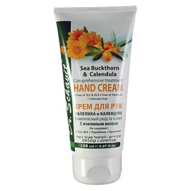 Crema De Manos Con Caléndula Y Espino Amarillo: Crema Hidratante De Fácil Absorción Para Pieles Secas Y Sensibles. Sin Sls, Als, Parabenos Ni Colorantes.