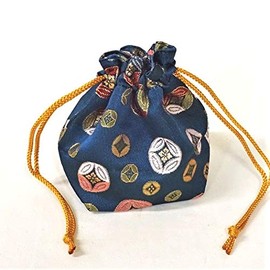 Shogi Supplies, Handmade Piece Bag, Nishijin Weave, Marubishi
