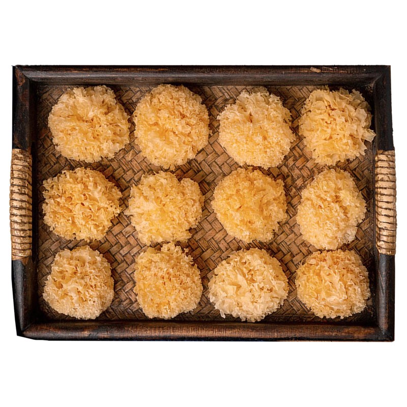 LUCENTIS White Fungus (Tremella Fuciformis), Wood-Grown Snow Mushroom C 150g