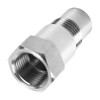 Nicear Sauerstoffsensor-Dichtungsadapter M18 x 1,5 Edelstahl O2-Sensor-Dichtungsadapter Katalysator-Fix Motorlicht Sauerstoffsensor-Sockel-Kit