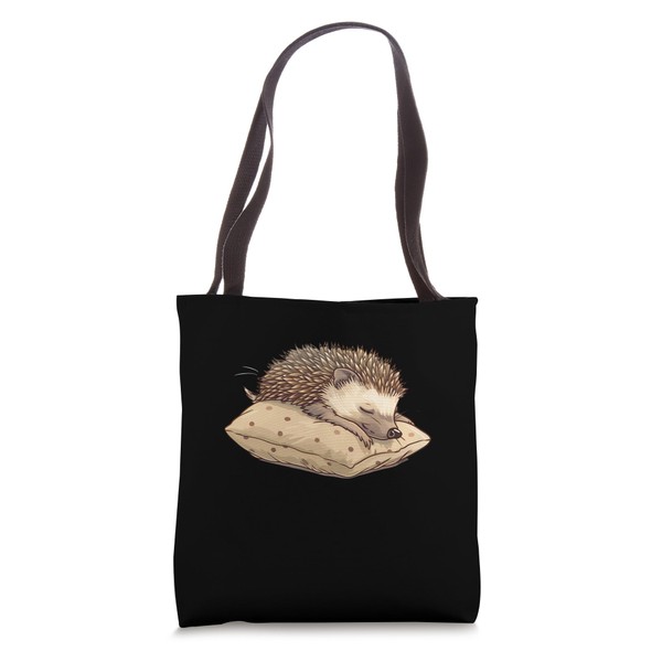 Hedgehog Lover Cute Hedgehog Sleeping Hedgehog Sleeping Tote Bag