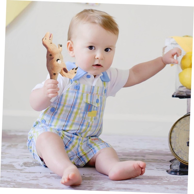 Gatuida 2pcs Wind Up Dinosaur for Educational Clockwork Cute Design