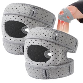 XUDUOO Wellknee Knee Brace, 2PCS Knee Support for Men Woman, Adjustable Knee Support Sleeve Brace for Running Soccer Basketball Workouts