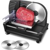 FOHERE Electric Meat Slicer 200W Deli Slicer for Home with