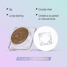 Ofra Eyebrow Gel - Light Blonde - Create Fuller Natural Brows That Stay in Place - Semi-Permanent Brow Gel, and Waterproof Eyebrow Filler - Makeup Products for Eyebrows - 5g