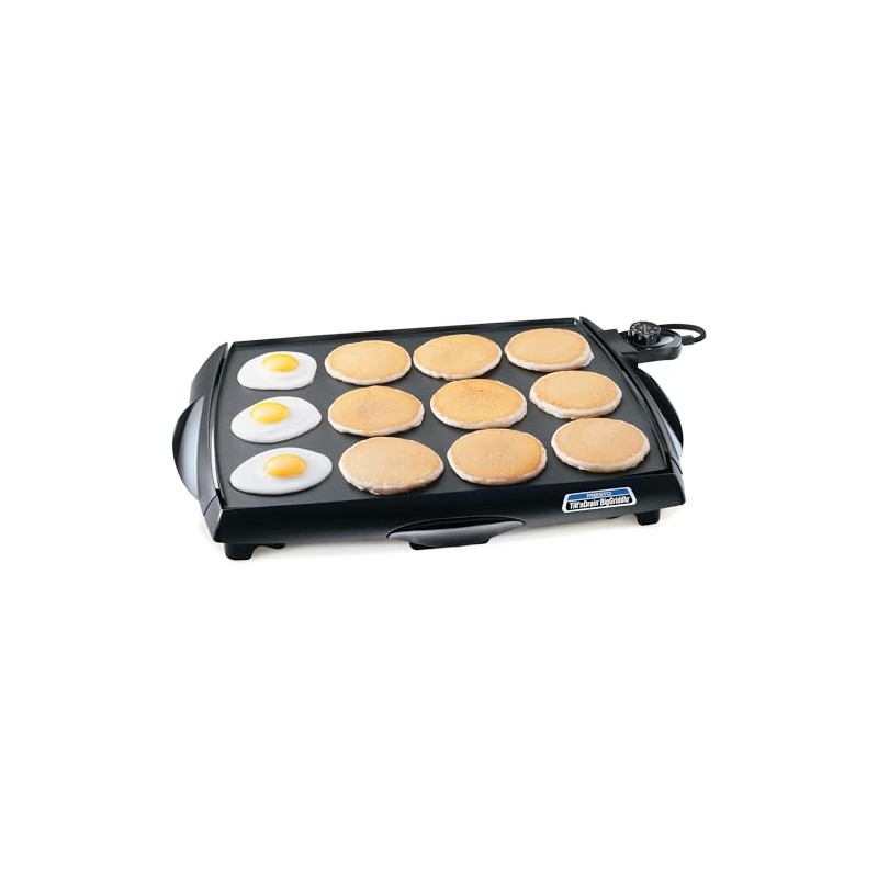Presto 07046 Tilt 'n Drain Big Griddle Cool-Touch Electric Griddle