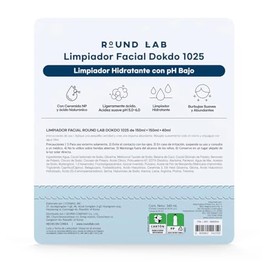 Round Lab 1025 Dokdo Cleanser Limpiador Facial Hidratante con pH Bajo. Kit de 2 de 150 ml + 1 de 40 ml