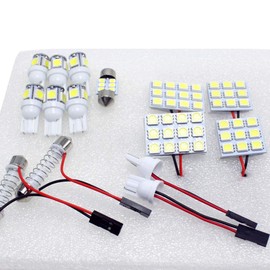 WELLVIE-STORE (11 Piece Full Set) Voxy/Noah 80 Series LED Room Lamp, Dedicated Design, Toyota TOYOTA