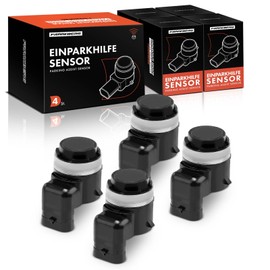 Frankberg 4x Parking Sensors Front Rear Compatible with A3 8V7 8VE 1.4L-2.0L 2013-Present X3 F25 1.6L-3.0L 2010-2017 O.c.t.a.v.i.a III 5E3 NL3 NR3 1.0L-2.0L 2012-2012 20 Replace# 5Q0919275A