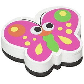 ASHLEY PRODUCTIONS Butterfly Magnetic Whiteboard Eraser