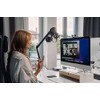 Verbatim Webcam con micrófono e iluminación, cámara Externa para Ordenador
