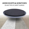 Ezprotekt Carpet Protector Sliders, 5 Inch Round Movers - Reusable