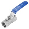 Ball Valve, 1pc Stainless Steel SS304 Reduced Port Pipe Ball