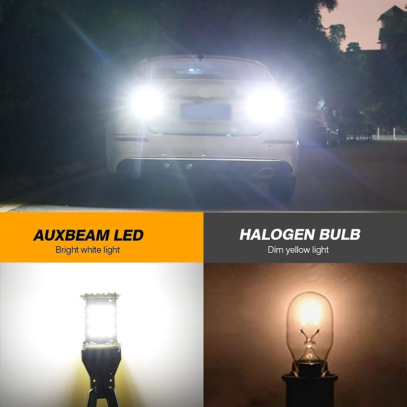 Auxbeam 912 921 LED Backup Light Bulbs, Canbus Error Free