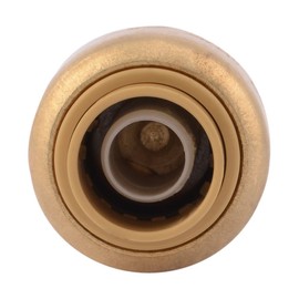 SharkBite U512LFA End Cap, 3/8 inch (1/2 inch OD), Brass