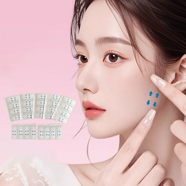 80-Sheet Face Lifting Tape - V-Line Contouring & Mouth Closure Band Set (OPP Packaging) 4ea