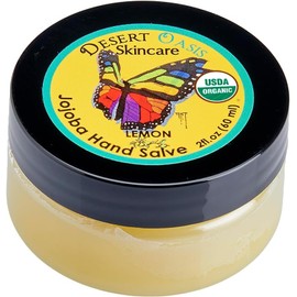 Aceite de jojoba salsa de limón para manos, hecha de aceite de jojoba natural, prensado en frío y sin desoderar, y ligeramente perfumado con limón, 2 oz (51 g)