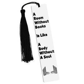 Inspirational Bookmark Gifts for Women Men Book Readers Birthday Gift Graduation Gifts for Book Lovers Reading Accessories for Boys Girls Presents for Book Club Members Librarian Bookworm Gift Ideas