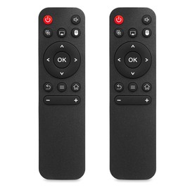 2-Pack Replacement Remote for Mini Projector HY300 HY300Pro, Compatible with Magcubic HY300Pro, HIPPUS HY300Pro, Aubor HY300Pro, Xgody HY300Pro/Gimbal 3/Gimbal 5, Maypug P1 Mini Projector