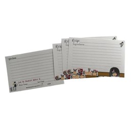 country by the city Recipe Card 4x6 No Mousetraps Mouse and Cheese Packs of 10, 25 and 40 for Birthdays, Showers, Stocking Stuffer, Weddings, Valentine's Day, Housewarming… (Pack of 25)