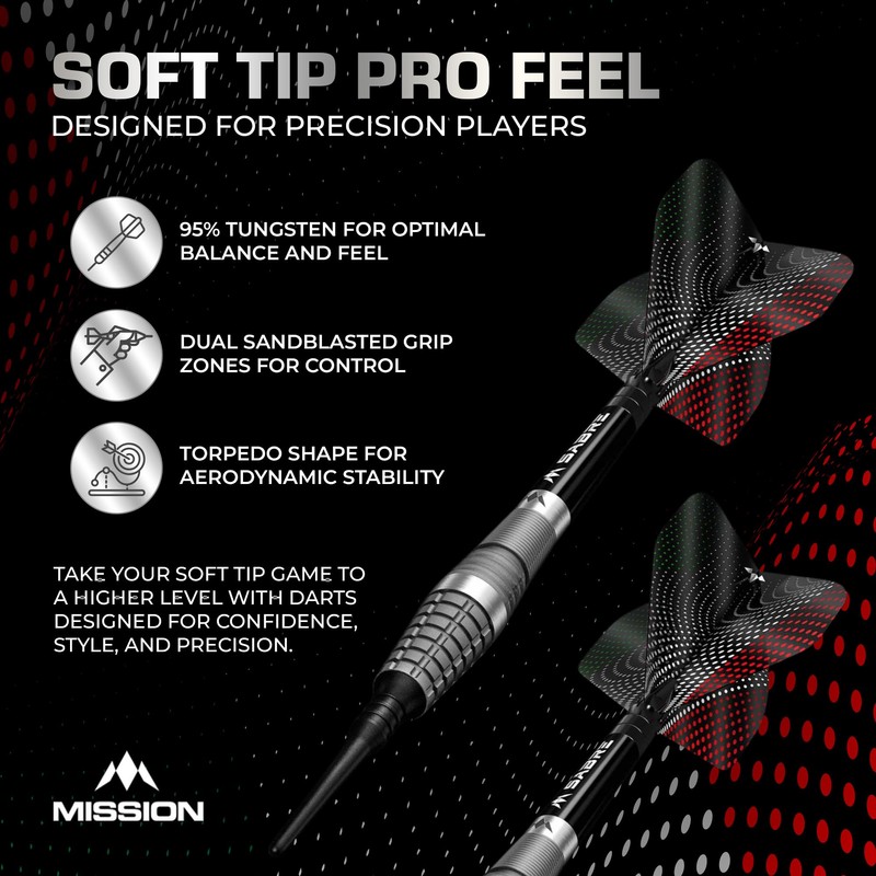 Mission Michele Turetta 90% Soft Darts