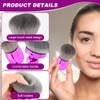 2 Pack Extra Large Round Kabuki Brush, Body Makeup &