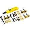 NICHE Drive Sprocket Chain Combo for Kawasaki Ninja ZX6R ZX600