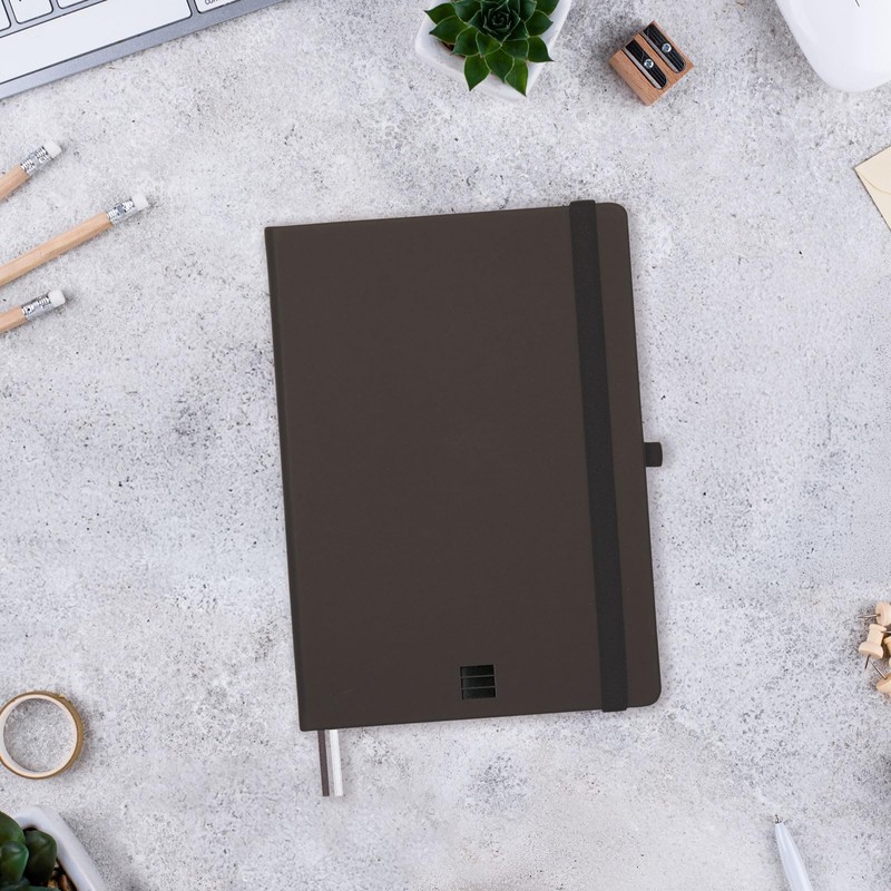 FINOCAM - Notebook Nexo Flexible Cover Blank Black | Notebook