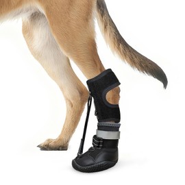 Idepet Dog Drop Foot Brace Strap On (No Knuckling Boot Brace) — Dog Boot Leg Braces for Leg Support, Dog Shoes Lift Toes for Foot Issues, Arthritis, Pet Corrector for Dogs 6