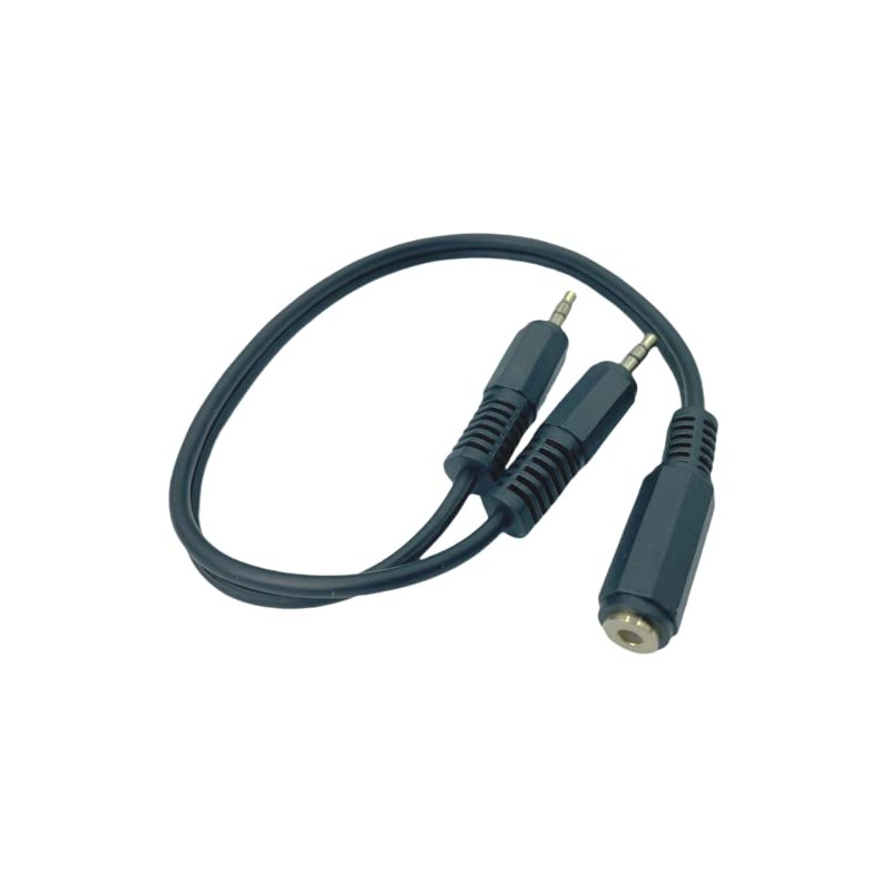 Audio Distribution Cable (3.5mm Stereo (Female) to 3.5mm Stereo (Male)