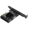 Hard Disk Expansion Card 6.0 Gbps PCIE to SATA 6G