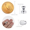 12PCS Mini Fridge Magnets Neodymium Magnet, Pushpin N52 Magnets for