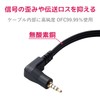 Elecom DH-MLWRYF015BK AV Cable Stereo Mini Plug (L-Shape 4 Poles)