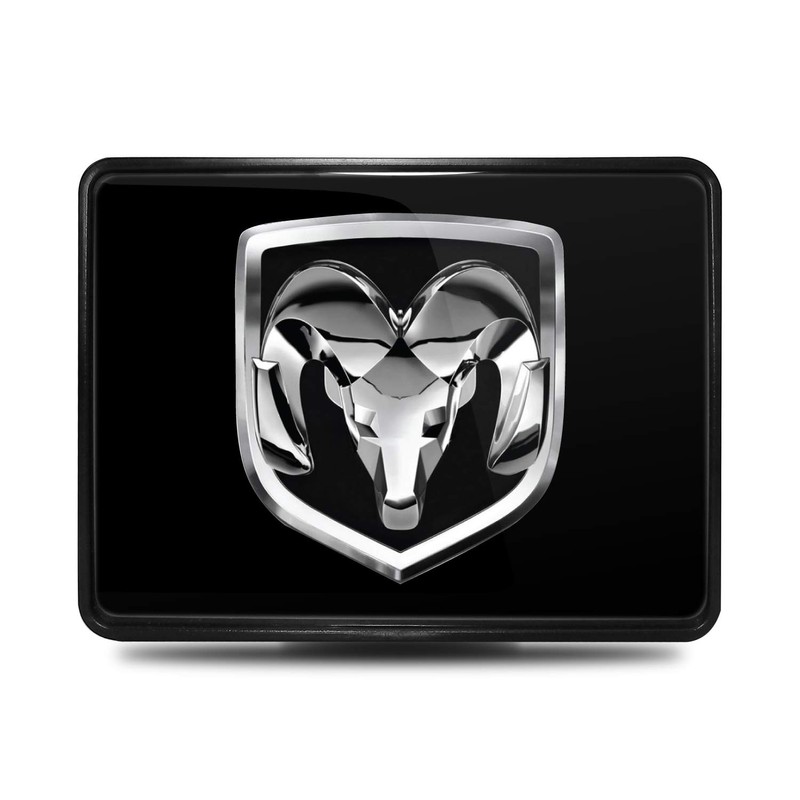 iPick Image for RAM Head Logo UV Graphic Black ABS