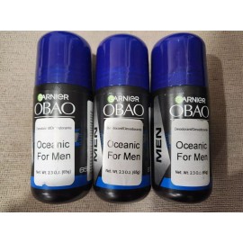 OBAO 3 PK OBAO OCEANIC ANTIPERSPIRANT FOR MEN 48 H  NEW MADE  IN MEXICO NEW 12/2026