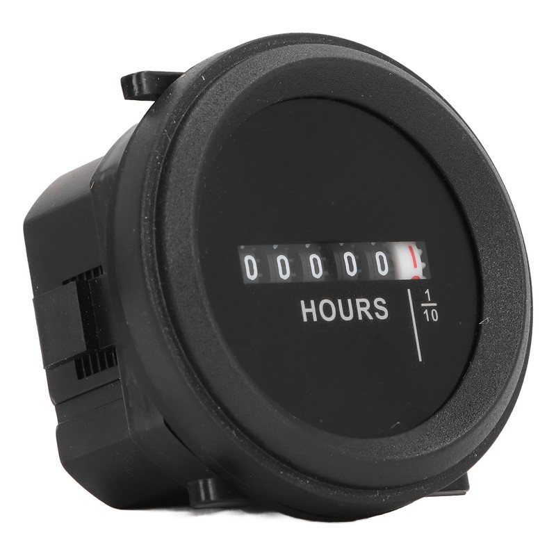 Round Hour Meter High Accuracy Quartz Mechanical Hour Meter for