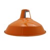 Pair of 2 Metal Orange Ceiling Lamp Shade Easy Fit